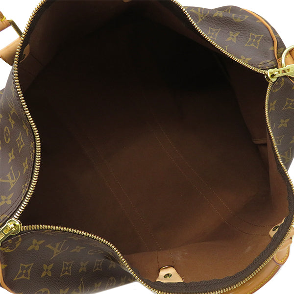 ルイヴィトン LOUIS VUITTON キーポル バンドリエール50 M41416 モノグラム モノグラムキャンバス ボストンバッグ ゴールド金具 イニシャル入り パドロック/鍵欠品