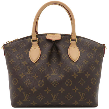 ルイヴィトン LOUIS VUITTON ボエシ NM PM M45986 モノグラムキャンバス 2WAYバッグ ゴールド金具 茶 ハンドバッグ ショルダー