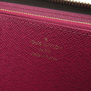 ルイヴィトン LOUIS VUITTON M41895 モノグラムキャンバス 長財布 ゴールド金具 茶 ボルドー ラウンドファスナー