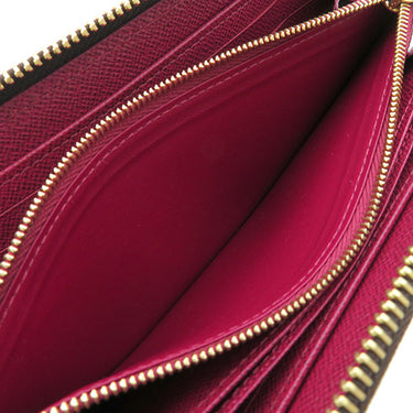 ルイヴィトン LOUIS VUITTON M41895 モノグラムキャンバス 長財布 ゴールド金具 茶 ボルドー ラウンドファスナー