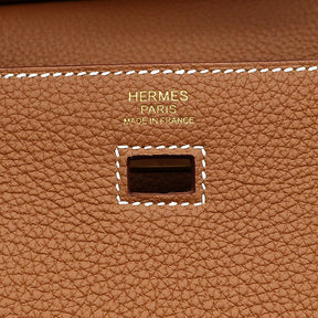 エルメス HERMES バーキン30 無秩序 ゴールド トゴ スイフト ハンドバッグ ゴールド金具 新品 未使用 茶