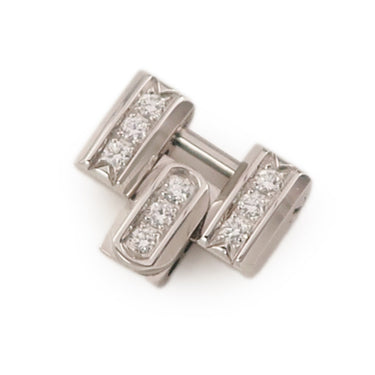 ハリーウィンストン Harry Winston アヴェニューC（AVCQHM16WW051）用 シルバー K18WG 純正ダイヤモンド 腕時計パーツ 純正 1コマ K18WG 純正ダイヤ 11ｍｍ