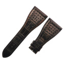 ロジェデュブイ ROGER DUBUIS ゴールデンスクエア用 ブラック クロコダイル 腕時計パーツ 純正 クロコ ベルト ストラップ バンド 32mm 黒