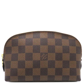 ルイヴィトン LOUIS VUITTON ポシェット コスメティック PM N47516 ダミエ ダミエキャンバス ポーチ ゴールド金具 茶 メイクポーチ 化粧ポーチ