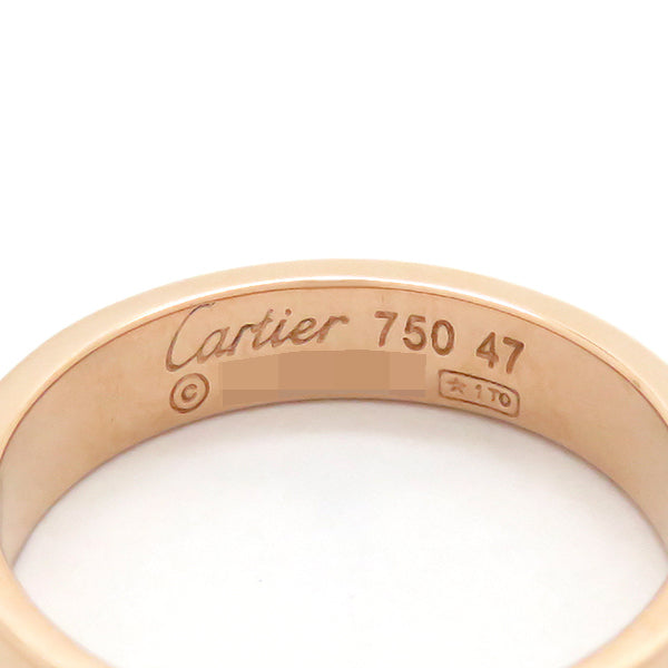 カルティエ Cartier ミニ ラブリング B4085247 ピンクゴールド K18PG #47(JP7) リング 指輪 Au750 18金