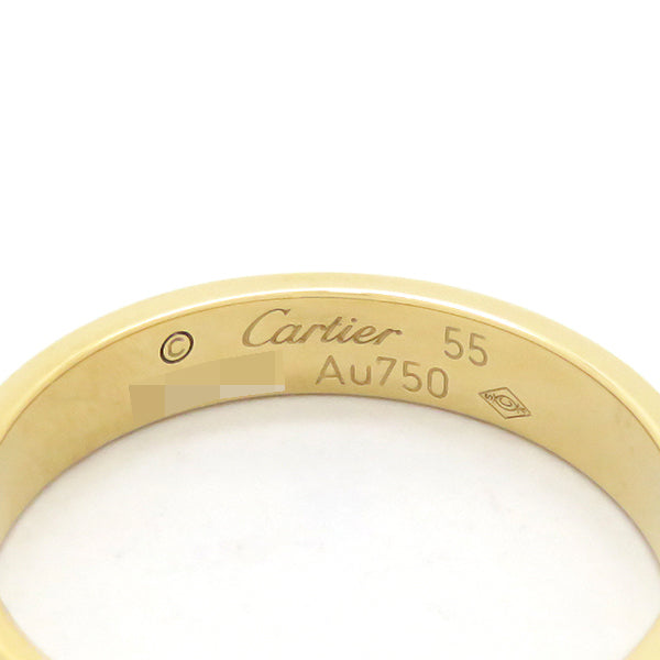 カルティエ Cartier ミニ ラブリング B4085055 イエローゴールド K18YG #55(JP15) リング 指輪 Au750 18金