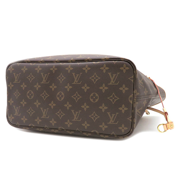 ルイヴィトン LOUIS VUITTON ネヴァーフル MM M40995 ベージュ モノグラムキャンバス トートバッグ ゴールド金具 茶 ベージュ 肩掛け ショルダー