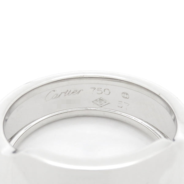 カルティエ Cartier サントス デュモン ホワイトゴールド K18WG #57(JP17) リング 指輪