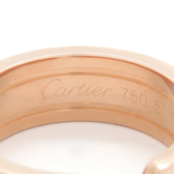 カルティエ Cartier C2リング SM ピンクゴールド K18PG #51(JP11) リング 指輪 Cドゥ 2C 750 18K 18金