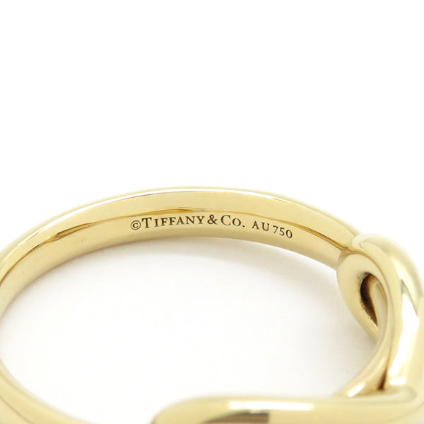ティファニー Tiffany & Co インフィニティ イエローゴールド K18YG リング 指輪 K750YG 18金