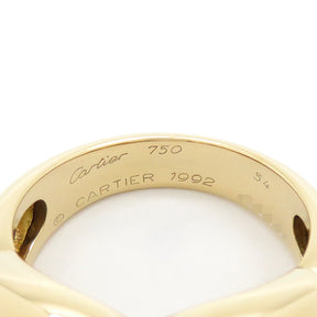 カルティエ Cartier ヴィンテージリング イエローゴールド K18YG #54(JP14) リング 指輪 Au750 18金