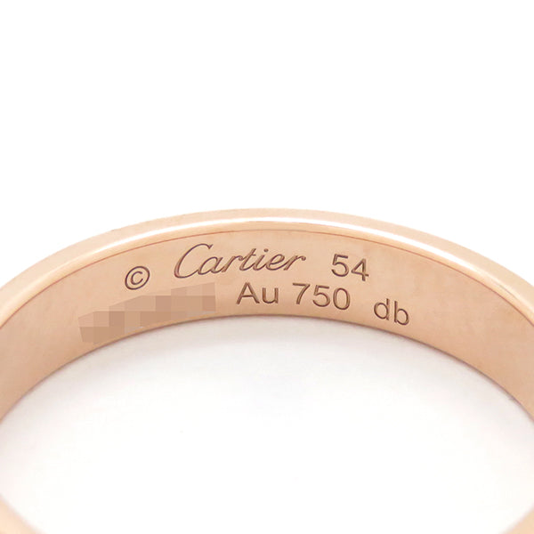 カルティエ Cartier ミニ ラブリング B4085254 ピンクゴールド K18PG ...