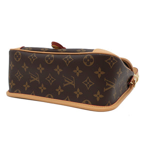 ルイヴィトン LOUIS VUITTON ディアヌ NM PM M45985 モノグラム×ノワール モノグラムキャンバス 2WAYバッグ ゴールド金具 茶 ピンク ショルダー 新品 未使用