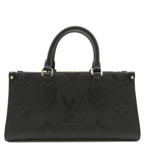 ルイヴィトン LOUIS VUITTON オンザゴー EW M23640  ノワール モノグラムアンプラント 2WAYバッグ ゴールド金具 黒 ショルダー