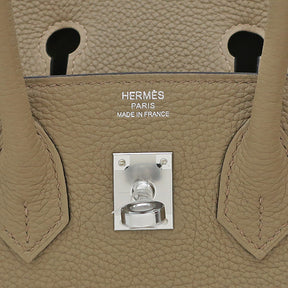 エルメス HERMES バーキン25 ベージュマルファ トゴ ハンドバッグ ゴールド金具 新品 未使用