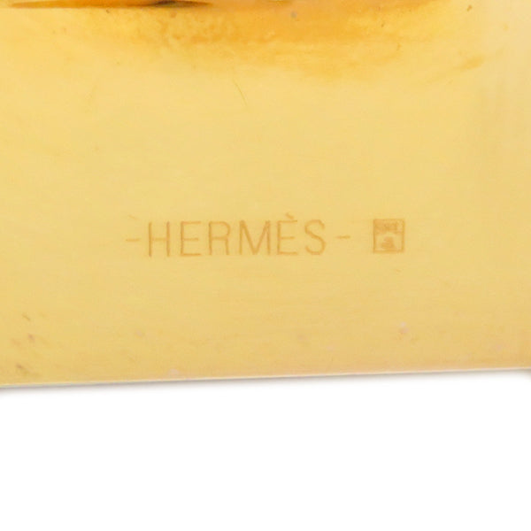 エルメス HERMES ケリードッグ ホワイト ヴォーエプソン T2 ブレスレット ゴールド金具 バングル 白 ナチュラル 本革