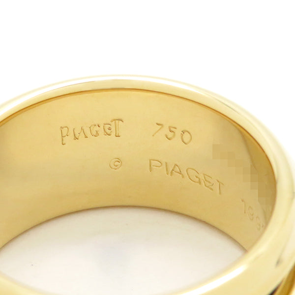 ピアジェ PIAGET ポセション ダイヤリング イエローゴールド K18YG ダイヤモンド #58(JP18) リング 指輪 1P