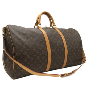 ルイヴィトン LOUIS VUITTON キーポル バンドリエール 60 M41412 モノグラム モノグラムキャンバス ボストンバッグ ゴールド金具 パドロック/鍵/ネームタグ/ポワニエ欠品