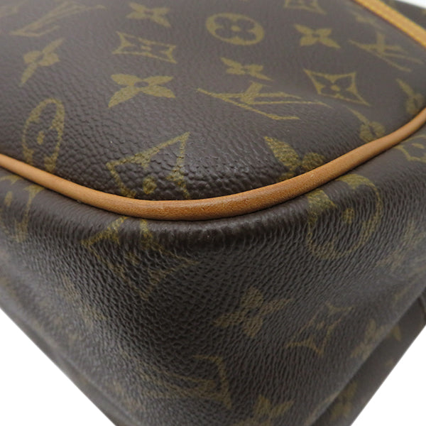 ルイヴィトン LOUIS VUITTON リポーター GM M45252 モノグラム モノグラムキャンバス ショルダーバッグ ゴールド金具 茶 斜め掛け