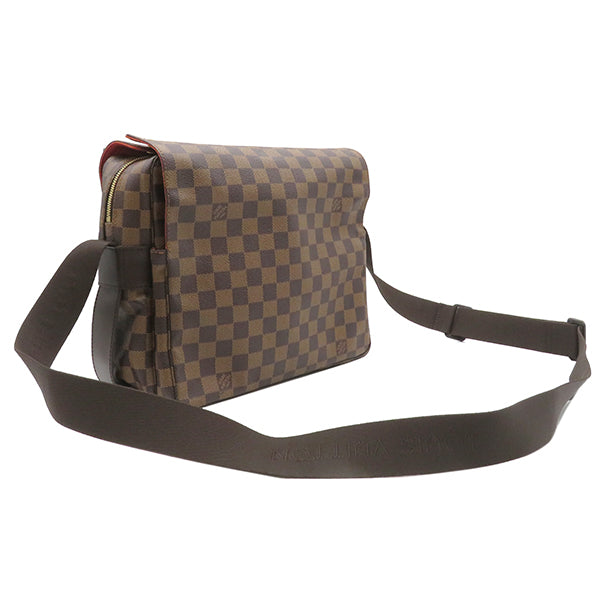 ルイヴィトン LOUIS VUITTON ナヴィグリオ N45255 ダミエ ダミエキャンバス ショルダーバッグ ゴールド金具 斜め掛け