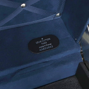 ルイヴィトン LOUIS VUITTON マル・オルロジェ  S54953 アルドワーズ タイガ トランク シルバー金具 フルオーダー ネーム入り