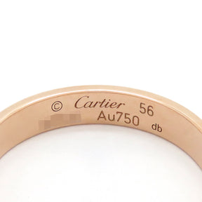 カルティエ Cartier ミニ ラブリング B4085256 ピンクゴールド K18PG #56(JP16) リング 指輪 Au750 18金