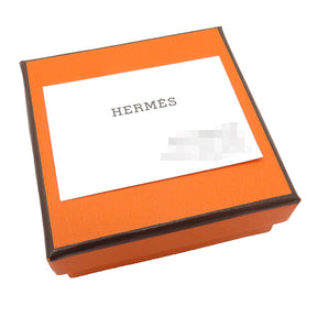 エルメス HERMES ポップアッシュ ホワイト×ゴールド GP ピアス ゴールド金具 H型