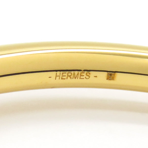 エルメス HERMES ループグラン ペンダント ブルーインディゴ ヴォースイフト メタル ネックレス ゴールド金具