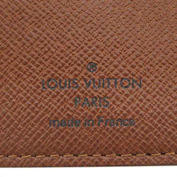 ルイヴィトン LOUIS VUITTON ポルトフォイユ エレーヌ M60253 モノグラム モノグラムキャンバス 三つ折り財布 ゴールド金具 コンパクトウォレット 茶