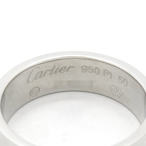 カルティエ Cartier ラブリング B4041850 プラチナシルバー Pt950 #50(JP 10) リング 指輪 LOVE Ring