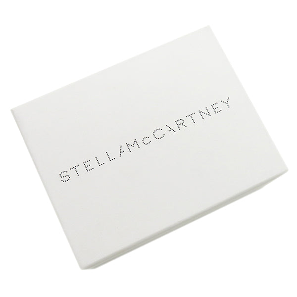 ステラ・マッカートニー Stella McCartney ファラベラ ミニウォレット 521371W9132 ダークトープ 合成皮革 メタル 三つ折り財布 シルバー金具 茶