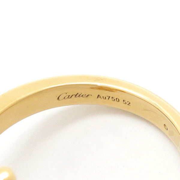 カルティエ Cartier パンテール ドゥ カルティエ イエローゴールド K18YG #52(JP12) リング 指輪 パンサー 750 18K