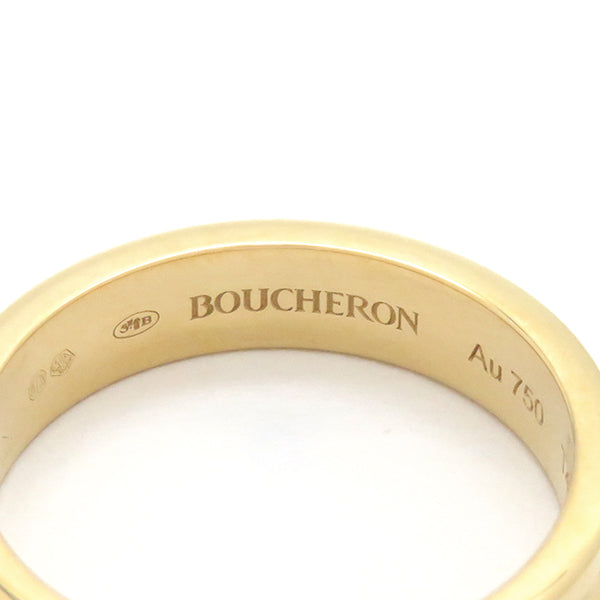 ブシュロン BOUCHERON キャトル ラディアント リング ハーフ JAL00251 イエローゴールド K18YG #T48(JP8) リング 指輪 18K 750 18金