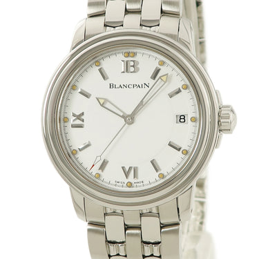 ブランパン BLANCPAIN レマン ウルトラスリム 2100-1127-11 自動巻き メンズ 白 バー ローマン 生産終了