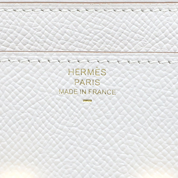 エルメス HERMES コンスタンス トゥーゴー タッチ グリペール ヴォーエプソン リザード 長財布 ゴールド金具 新品 未使用 白 ショルダー