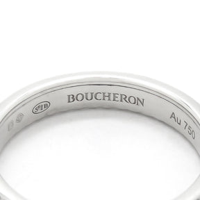 ブシュロン BOUCHERON キャトル ラディアント リング ハーフ フルパヴェ JAL00294 ホワイトゴールド K18WG ダイヤモンド #T52 リング 指輪 18K 750 18金