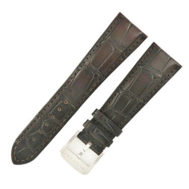 ブルガリ BVLGARI 純正 オクトローマ（OC41S）用クロコバンド Mサイズ ブラウン クロコダイル ステンレススチール 腕時計パーツ 純正 SS製尾錠付き ベルト 23ｍｍ 茶