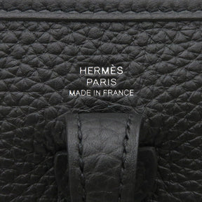 エルメス HERMES エヴリンTPM ブラック トリヨンクレマンス ショルダーバッグ シルバー金具 新品 未使用 黒