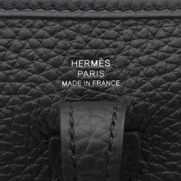 エルメス HERMES エヴリンTPM ブラック トリヨンクレマンス ショルダーバッグ シルバー金具 新品 未使用 黒