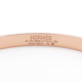 エルメス HERMES ケリーPM H110013B 00SH ピンクゴールド K18PG ダイヤモンド SH ブレスレット 61石