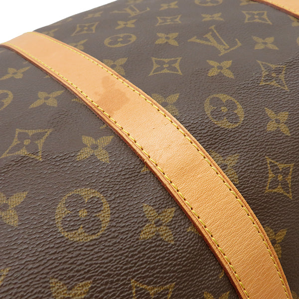 ルイヴィトン LOUIS VUITTON キーポル バンドリエール 55 M41414 モノグラム モノグラムキャンバス ボストンバッグ ゴールド金具 茶