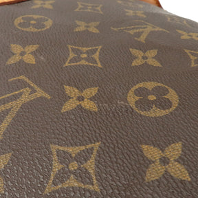 ルイヴィトン LOUIS VUITTON キーポル バンドリエール 55 M41414 モノグラム モノグラムキャンバス ボストンバッグ ゴールド金具 茶