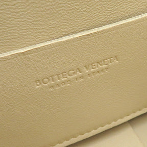 ボッテガヴェネタ BOTTEGA VENETA キャンディ カセット マキシイントレチャート 666688 ベージュ ラムスキン ショルダーバッグ ゴールド金具 クロスボディ