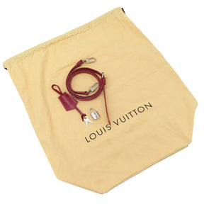 ルイヴィトン LOUIS VUITTON アルマPM レッド系 エピレザー 2WAYバッグ シルバー金具 ハンド ショルダー 赤