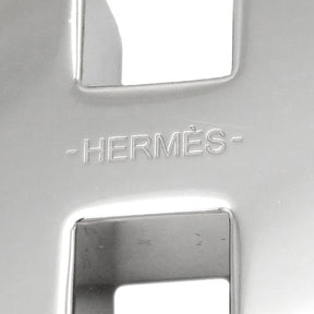 エルメス HERMES クイズ レインボー カデナ シルバー×マルチカラー メタル キーホルダー シルバー金具 チャーム キーリング Hモチーフ