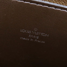 ルイヴィトン LOUIS VUITTON ポルト ドキュマン ロザン M30058 グリズリ タイガ ビジネスバッグ シルバー金具 茶