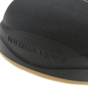 ボッテガヴェネタ BOTTEGA VENETA バルカン スニーカー 755130 V2R10 1000 ブラック ファブリック ラバー ＃42 スニーカー マットブラック金具 ハイカット 黒