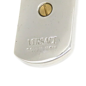 ヴェルサーチ Versace メデューサ プレート ロゴ 10066001A00620 シルバー メタル GP ネックレス シルバー金具 ゴールド