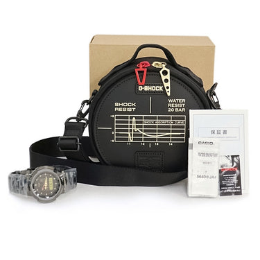 腕時計 カシオ CASIO G-SHOCK×PORTER フルメタル AWM-500GC-1AJR クオーツ メンズ 未使用 タフソーラー 電波時計 耐衝撃 防水 GMT