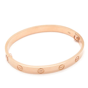 カルティエ Cartier LOVE ラブブレス B6067416 ピンクゴールド K18PG #16 ブレスレット 750 18K 18金 バングル